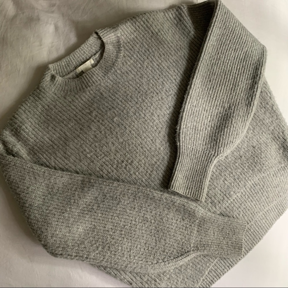 Grey Knitted Sweater